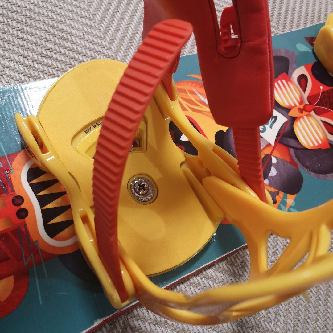 90cm Salomon TEAM スノーボード ビンディング リーシュコード付