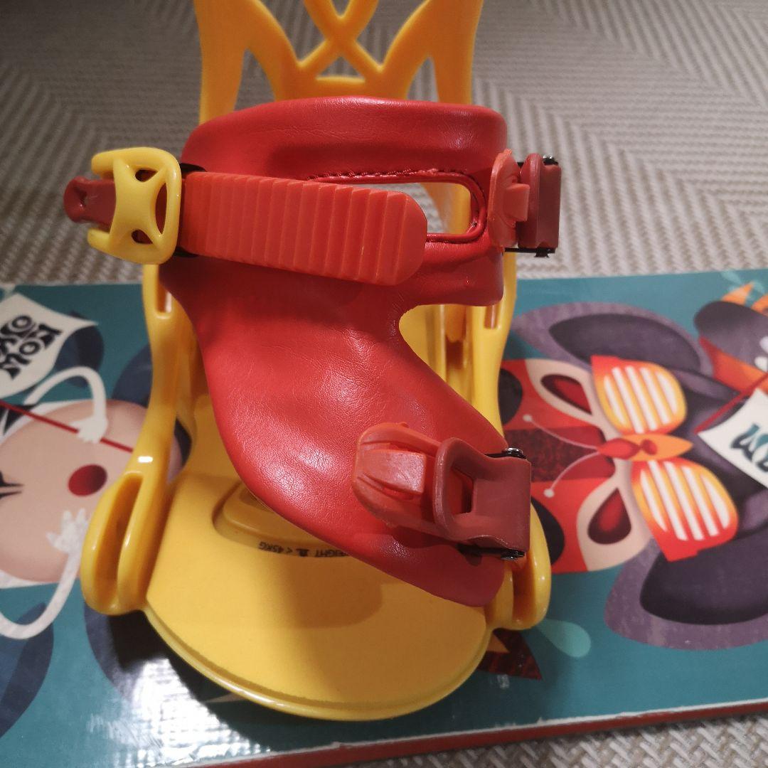 90cm Salomon TEAM スノーボード ビンディング リーシュコード付