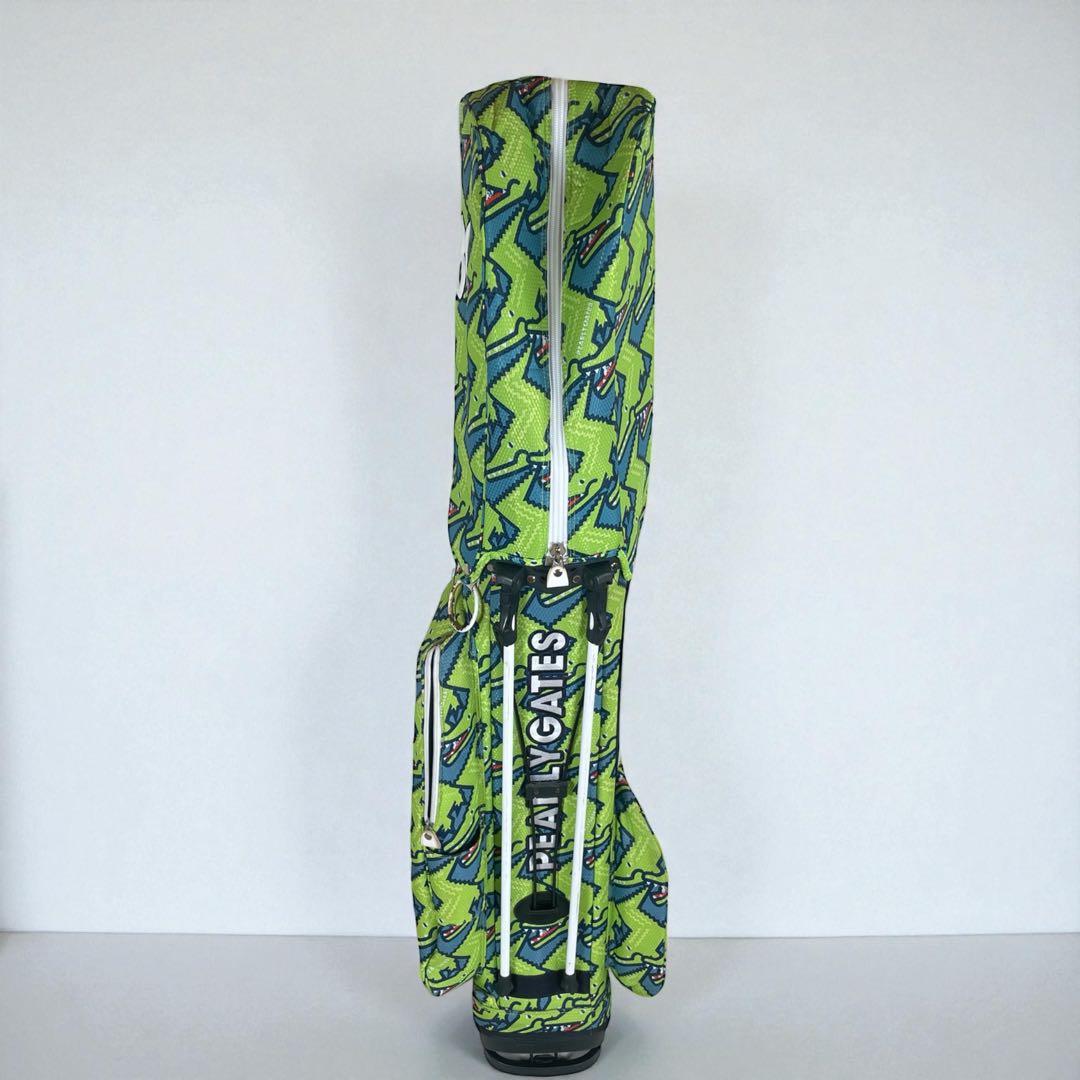 希少　パーリーゲイツ PEARLY GATES ワニ柄 キャディバッグ スタンド