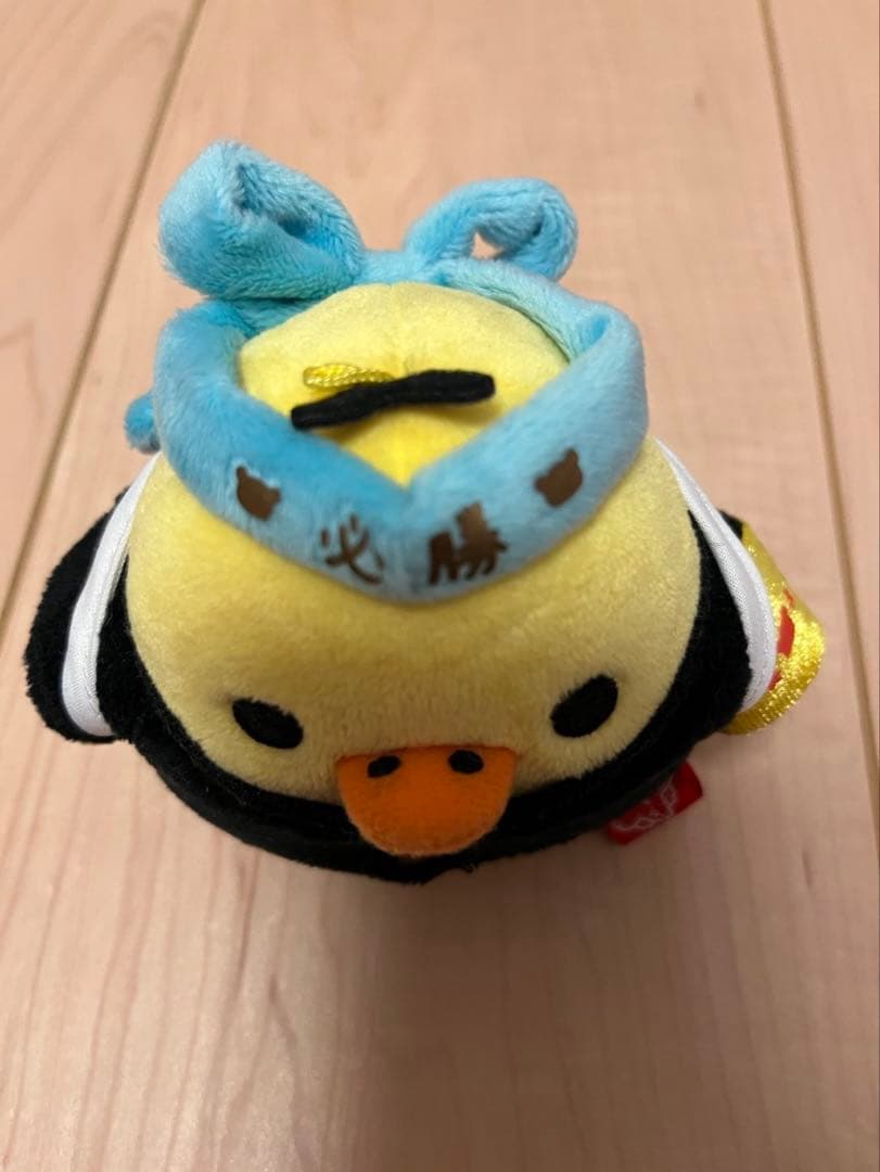 キイロイトリ ぶらさげぬいぐるみ 応援団 学ラン　リラックマ検定