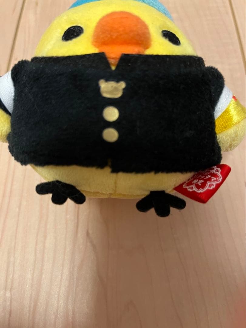 キイロイトリ ぶらさげぬいぐるみ 応援団 学ラン　リラックマ検定