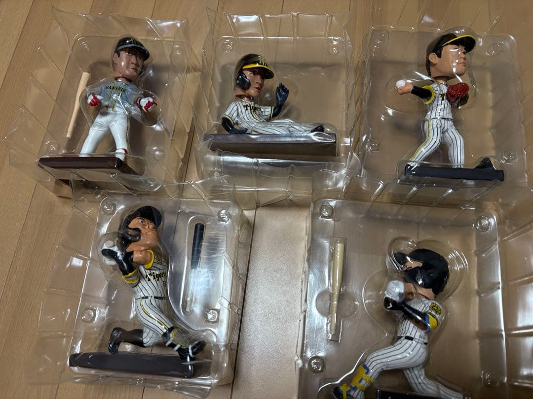 阪神タイガースボブルヘッド10体セット➕1非売品