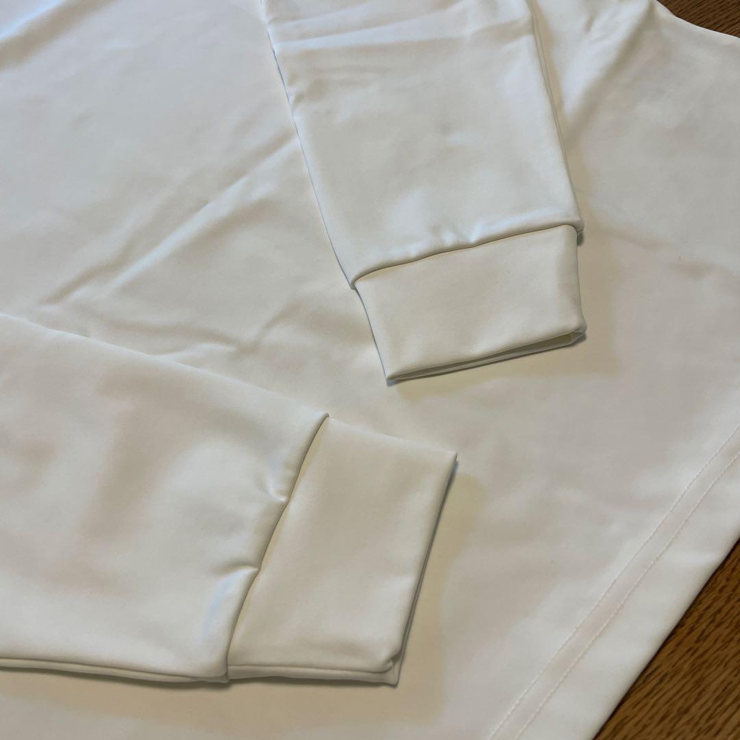 新品未使用タグ付　kith Taylormade モックネックロングシャツ　白