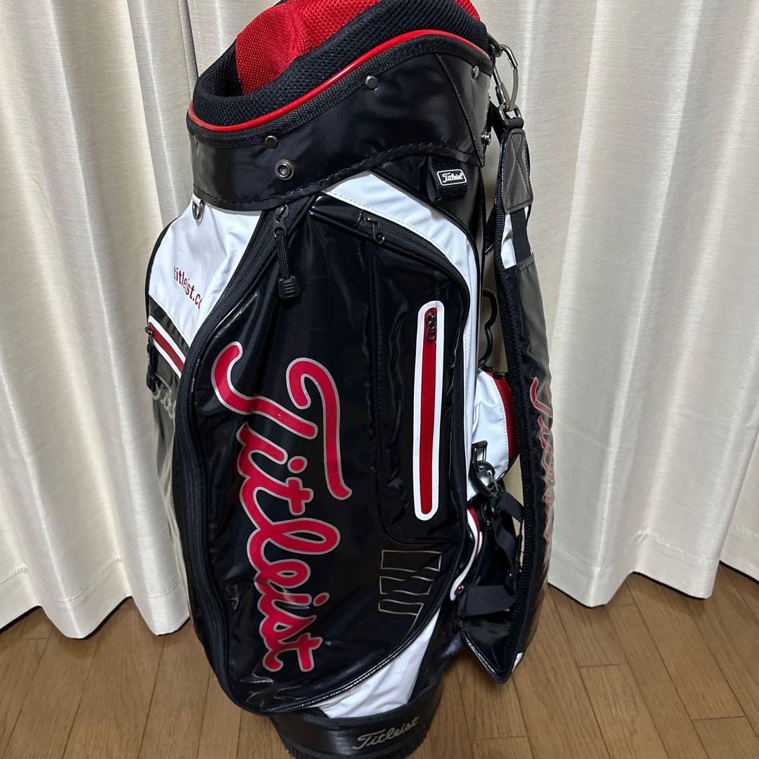 限定品☆タイトリスト Titleist キャディーバック ブラック