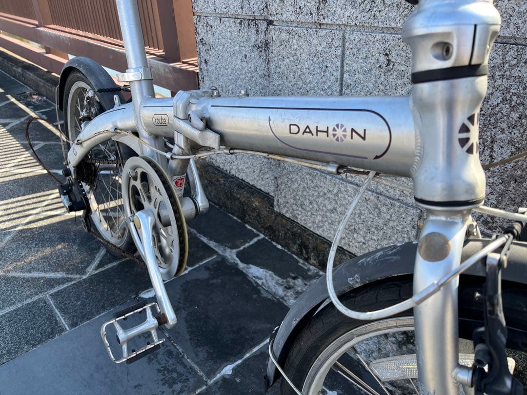 未整備　DAHON route 20インチ　6段変速　折り畳み自転車　ダホン
