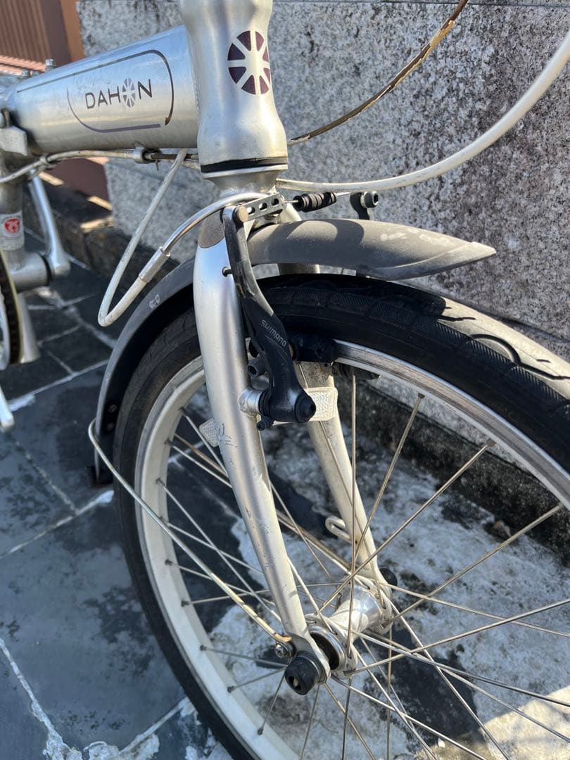 未整備　DAHON route 20インチ　6段変速　折り畳み自転車　ダホン