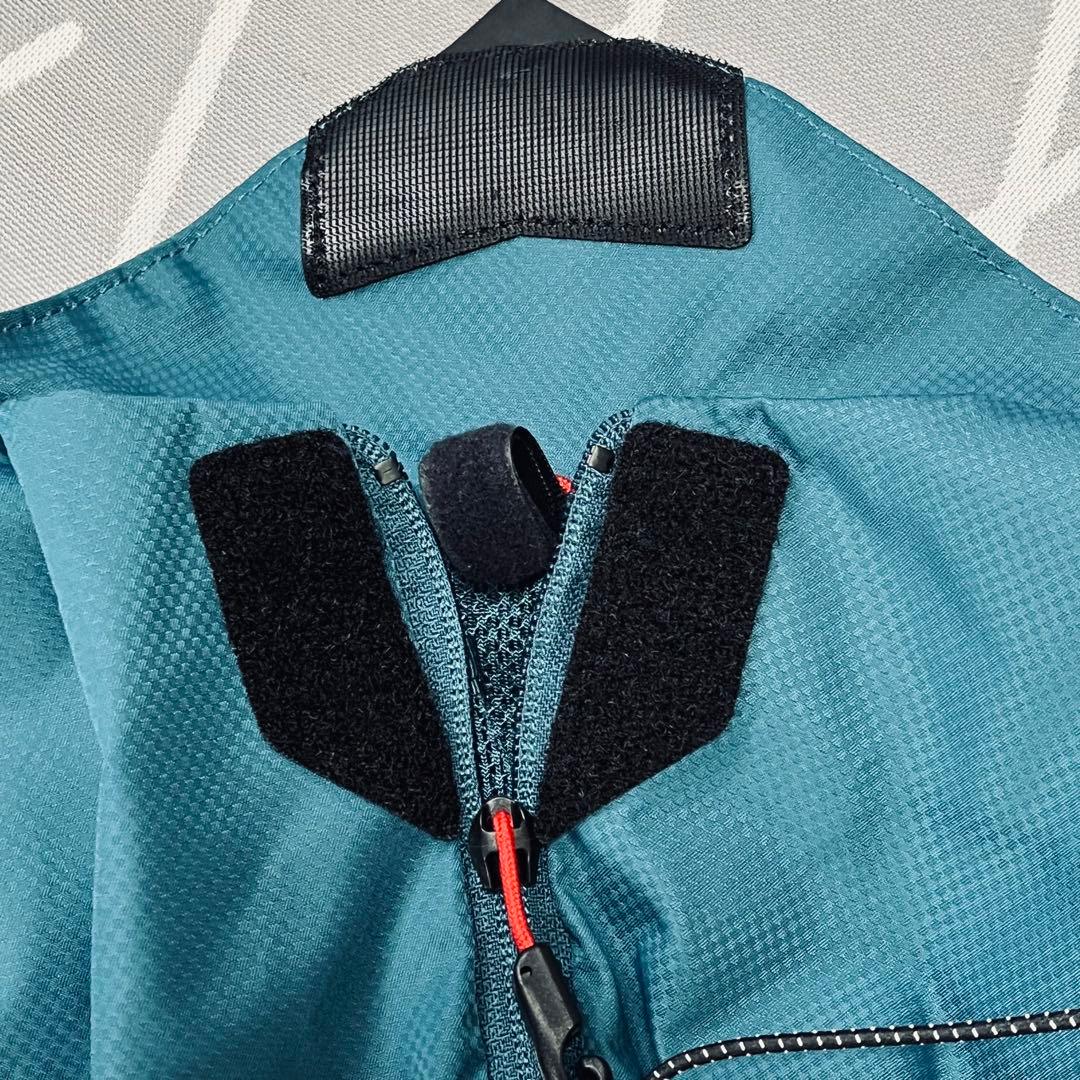 美品】ザノースフェイス トレランリュックNM62393ブルー10L/Lサイズ