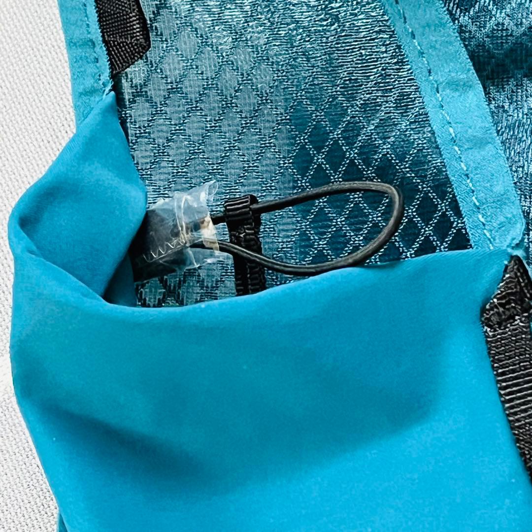 美品】ザノースフェイス トレランリュックNM62393ブルー10L/Lサイズ