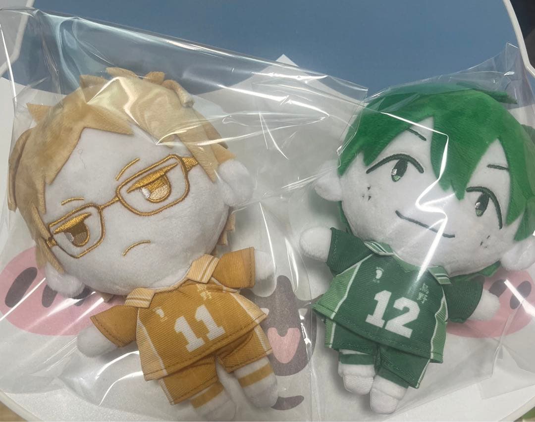 JF限定 ハイキュー!! ぬいぐるみミニポーチ 月島 山口