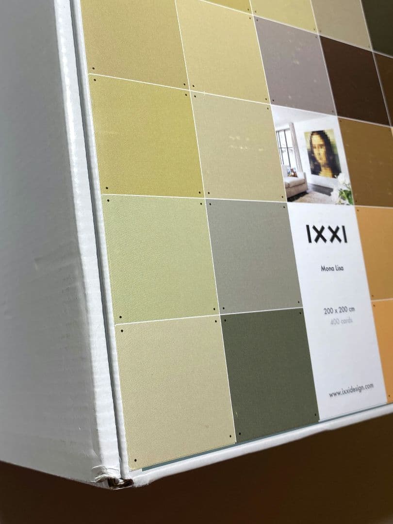 【IXXI】ウォールピクチャー ピクセル モナリザ 200×200cm