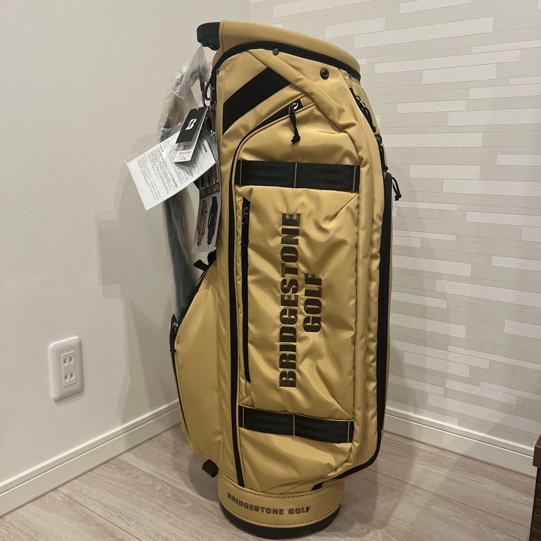 BRIDGESTONE GOLF キャディバッグ ベージュ