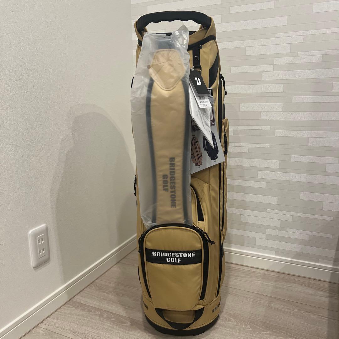 BRIDGESTONE GOLF キャディバッグ ベージュ