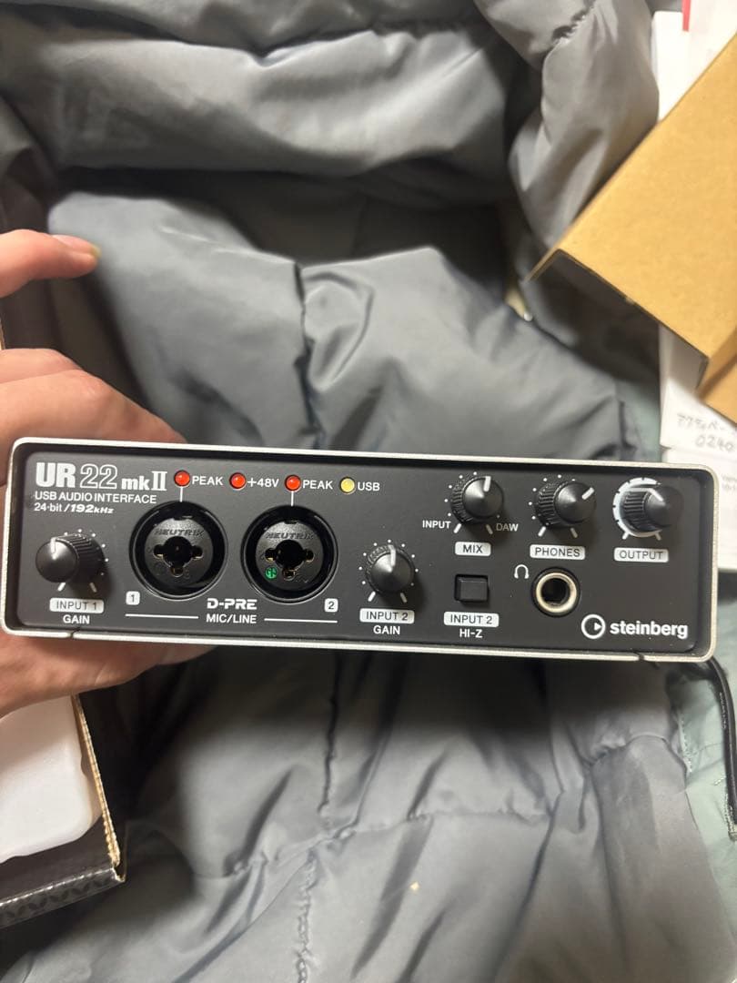 UR22 mk II USBオーディオインターフェイス
