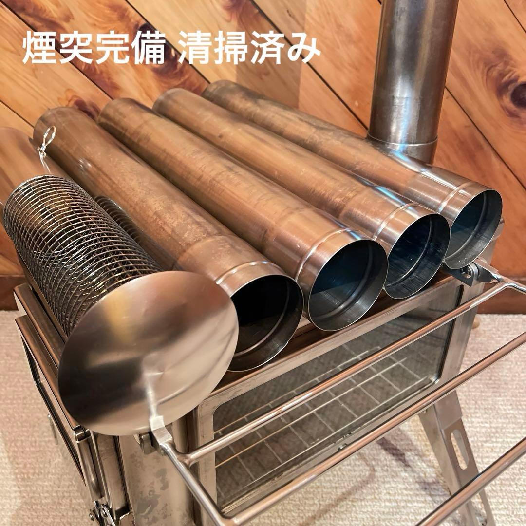 美品 WINNERWELL Nomad View M 薪ストーブ 煙突セット