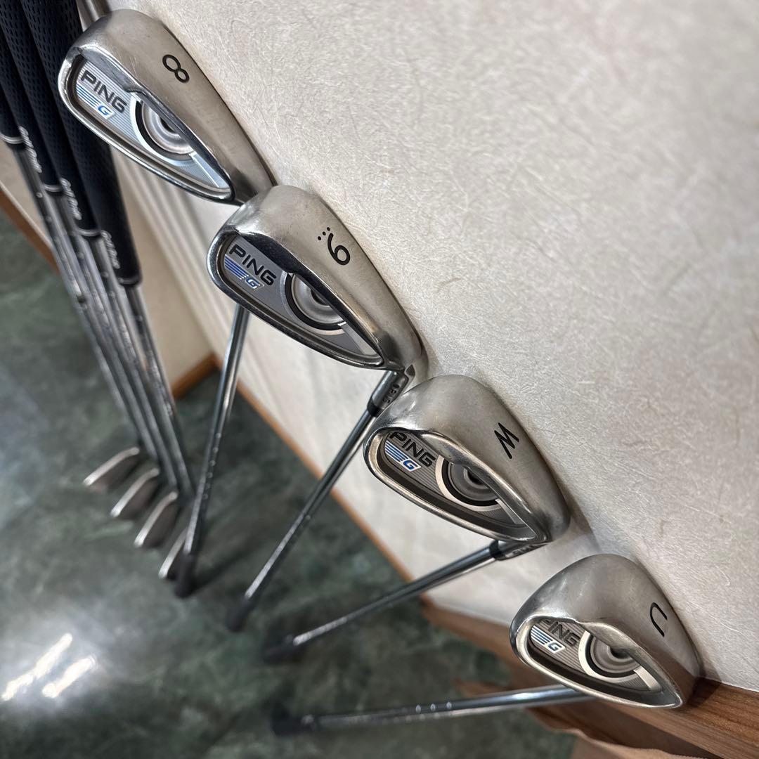 PING G アイアンセット　4I〜AW
