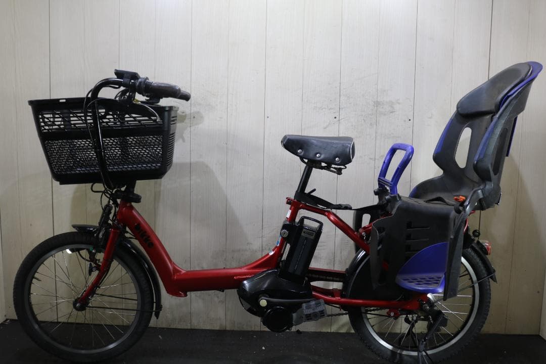 ブリヂストンBR0C49ビッケ POLAR e 20型8.7AH 3段 RED