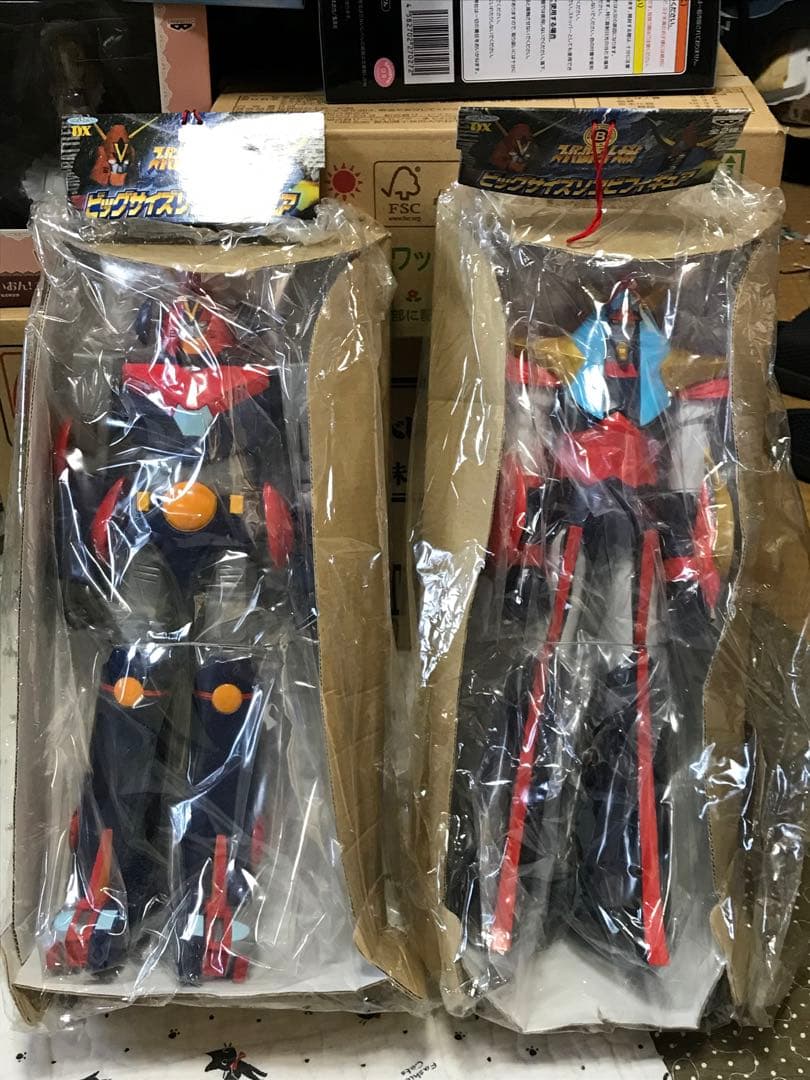 スーパーロボット大戦 ビッグサイズソフビフィギュア 2種