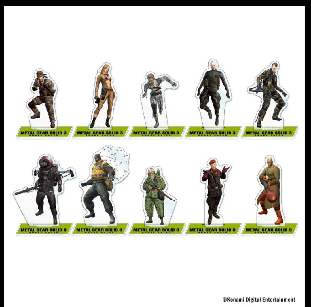 MGS 全作 各10種 アクリルスタンド メタルギアソリッド パルコ PARCO
