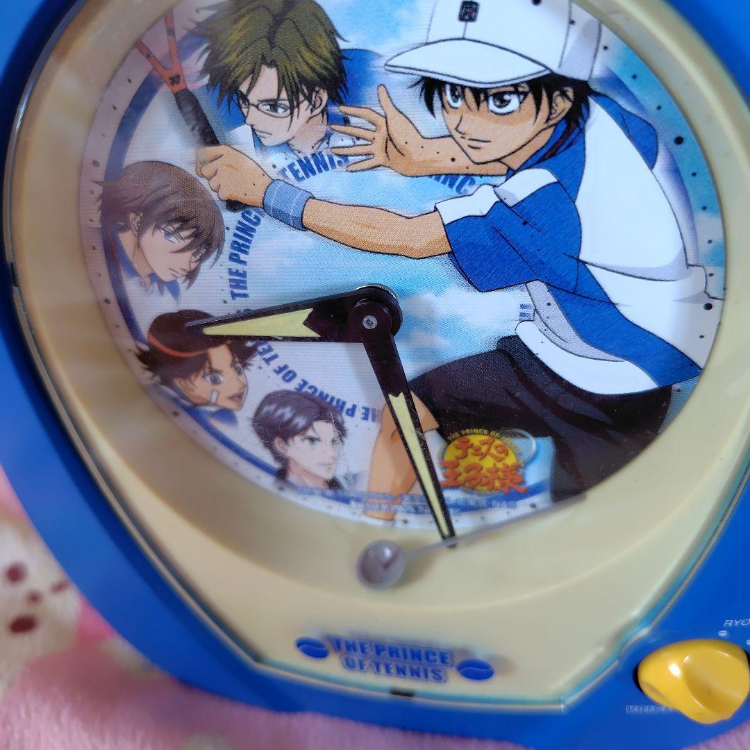 ジャンク品テニスの王子様リアルボイスクロック目覚まし時計アニメグッズ初期グッズ