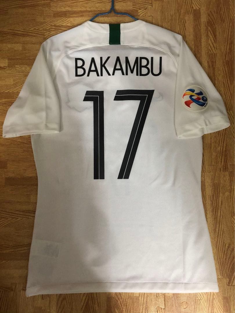 【選手支給品】2019年北京国安ACLユニフォーム　17番セドリックバカンブ選手