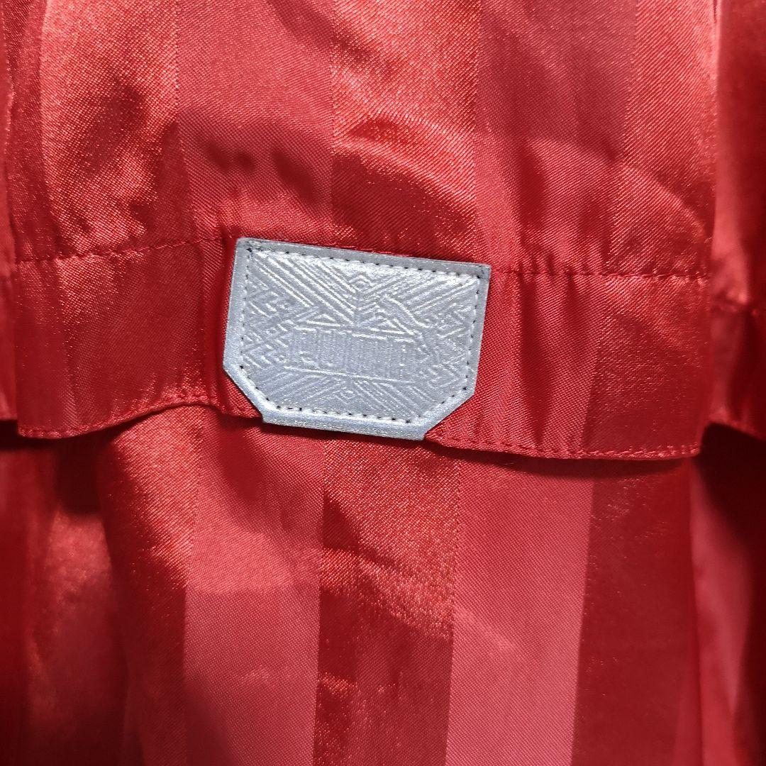 サッカー部　プーマ　ウインドブレーカー　シャドーストライプ　レッド　XO