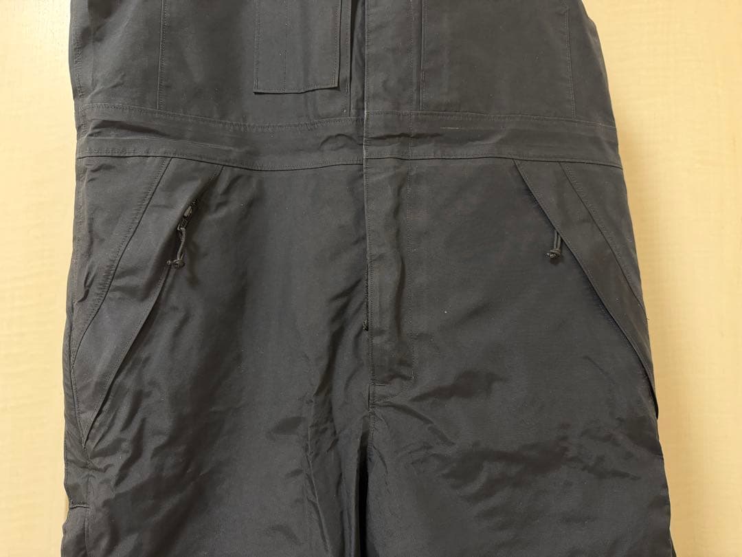 グリーンクロージング　ビブパンツ　XL ブラック　GREENCLOTHING