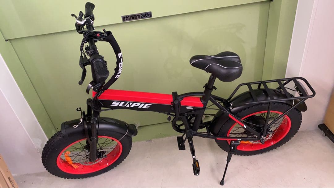 15ファットバイク20インチ折り畳みビーチクルーザー自転車 FATBIKE