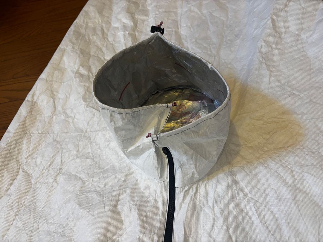 ハンモック用シュラフカバー　タイベックシルバー