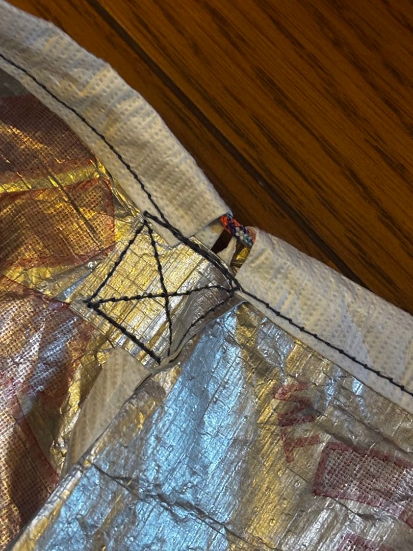 ハンモック用シュラフカバー　タイベックシルバー