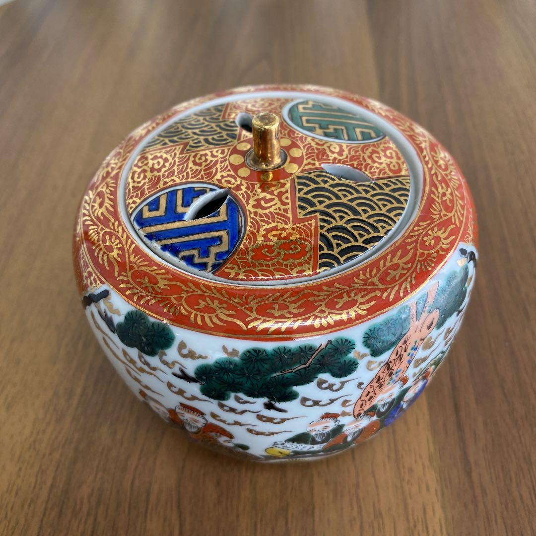 香爐　「九谷庄三」作　N o72