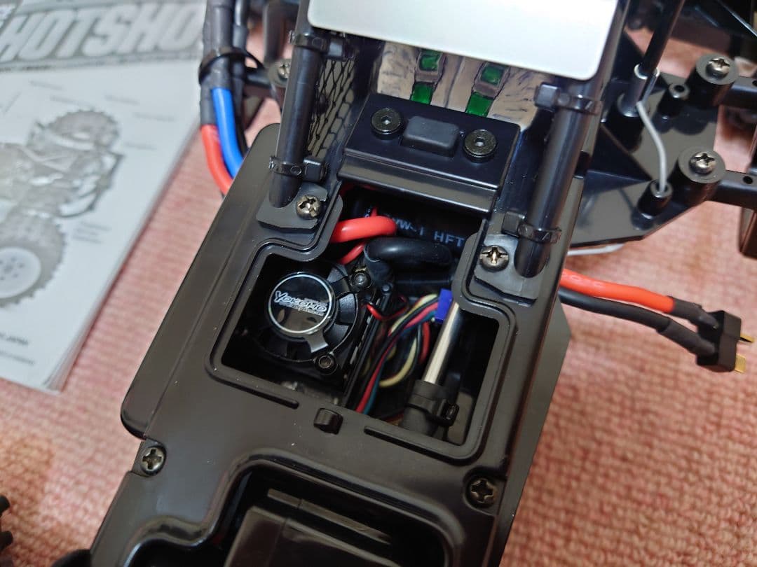 タミヤ ホットショット フルセットに変更！ ブラシレス仕様 4WD バギー