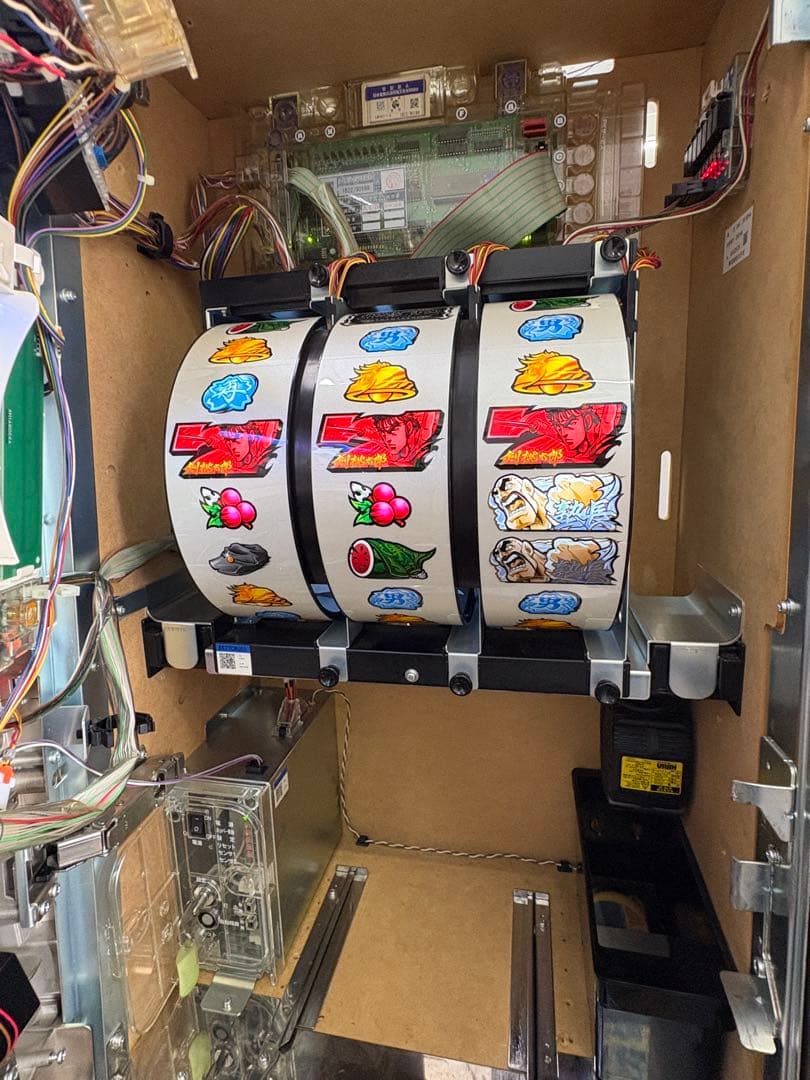 パチスロ 魁!!男塾 天挑五輪大武會編 不要機付 実機 家スロ 2AS