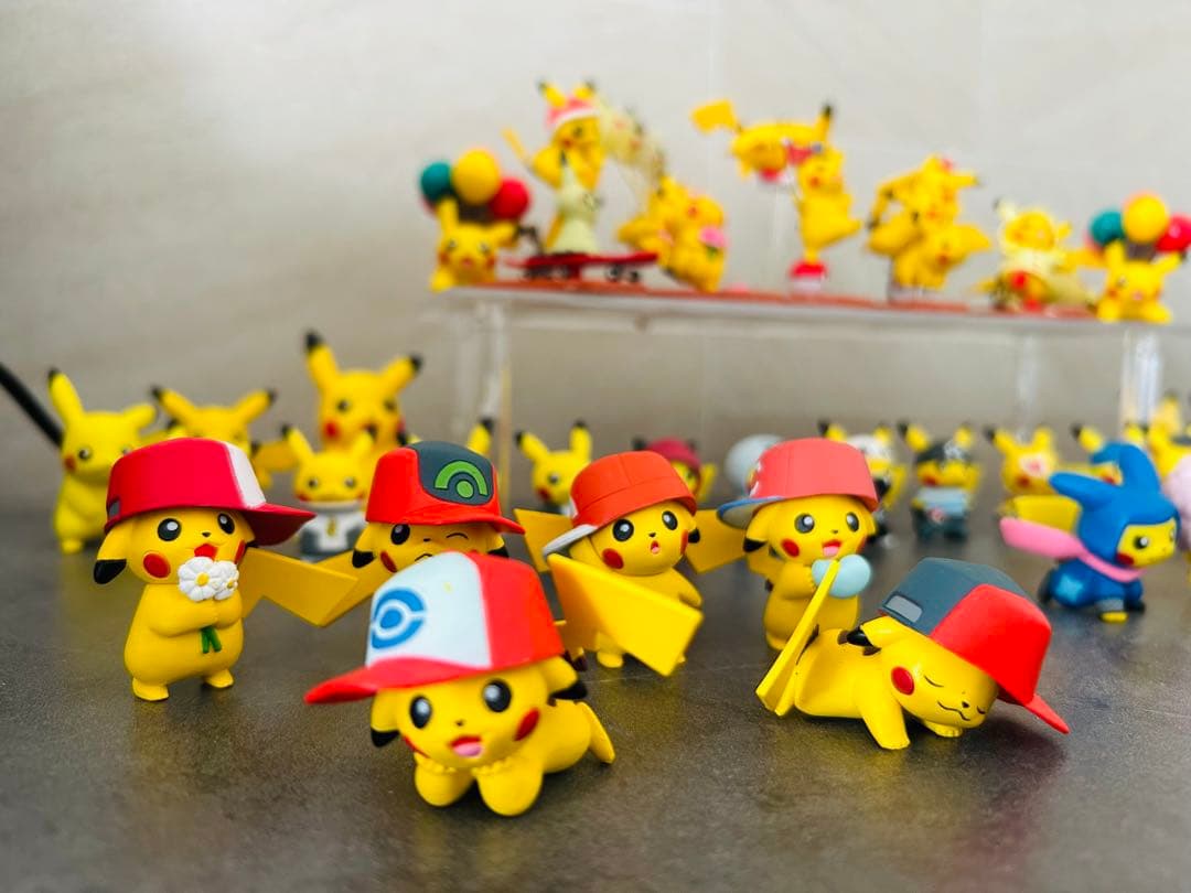 ピカチュウ フィギュア セットpikachu figure collection