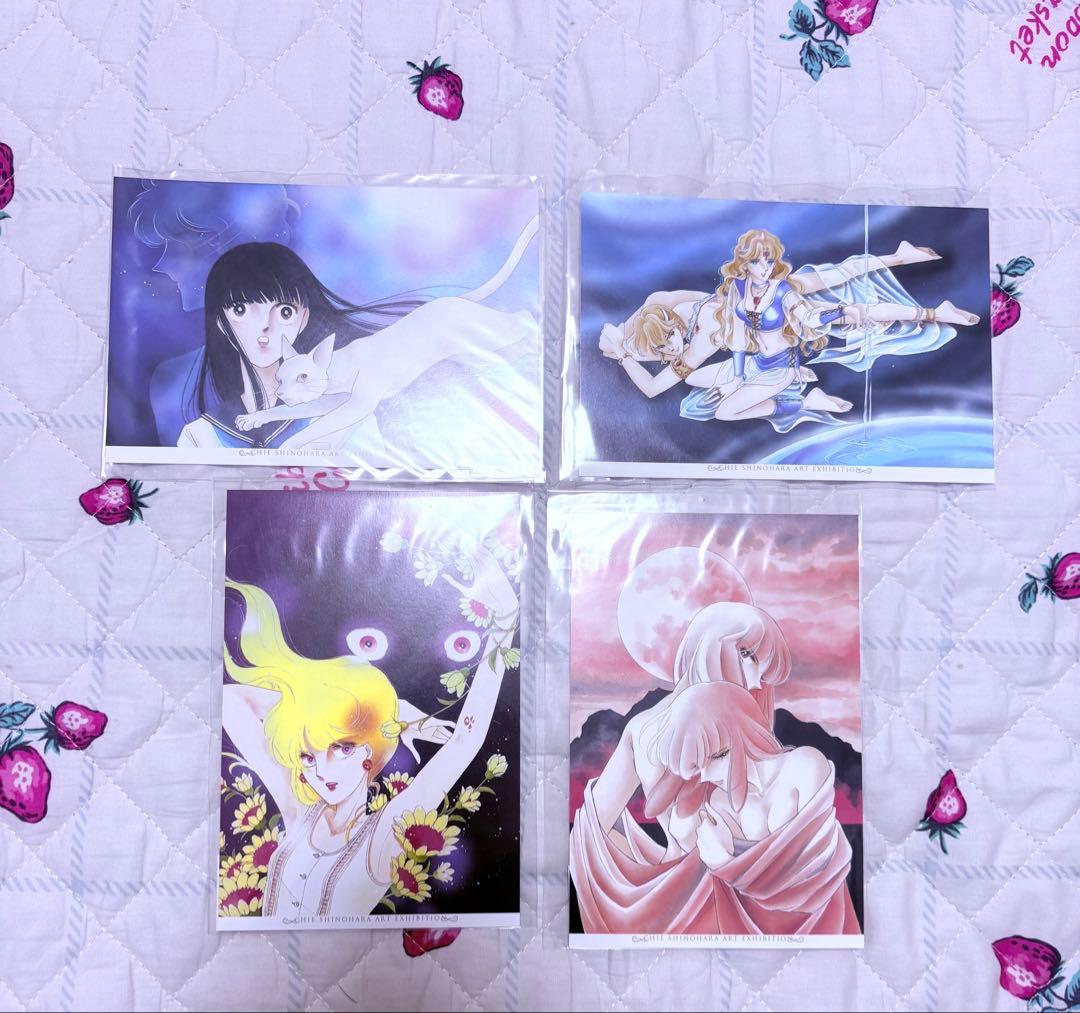 【未開封】篠原千絵 原画展 グッズ セット 少コミ50周年