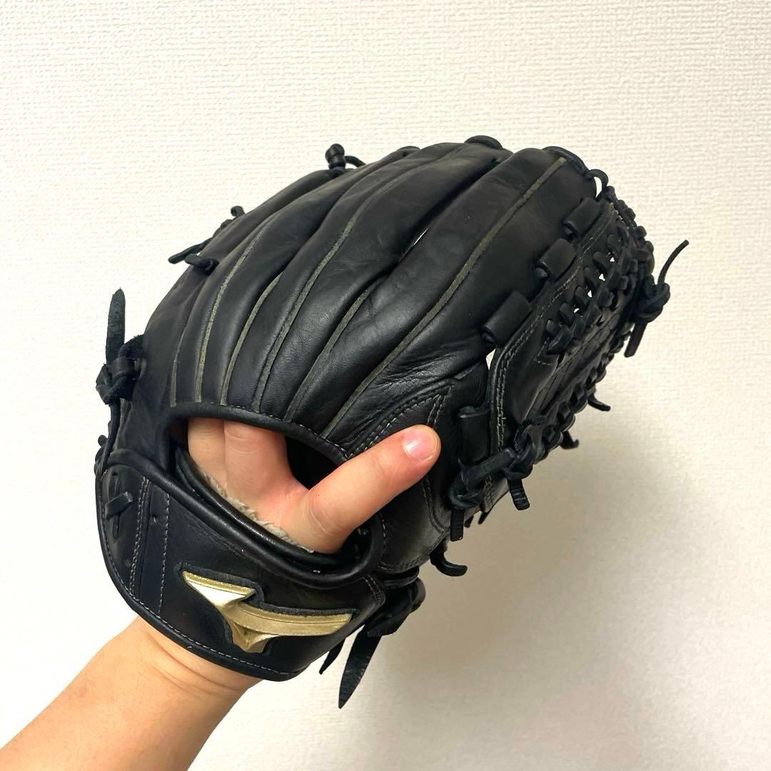 354 ミズノ グローバルエリート 型抜群 即戦力 軟式 少年 内野手用グローブ