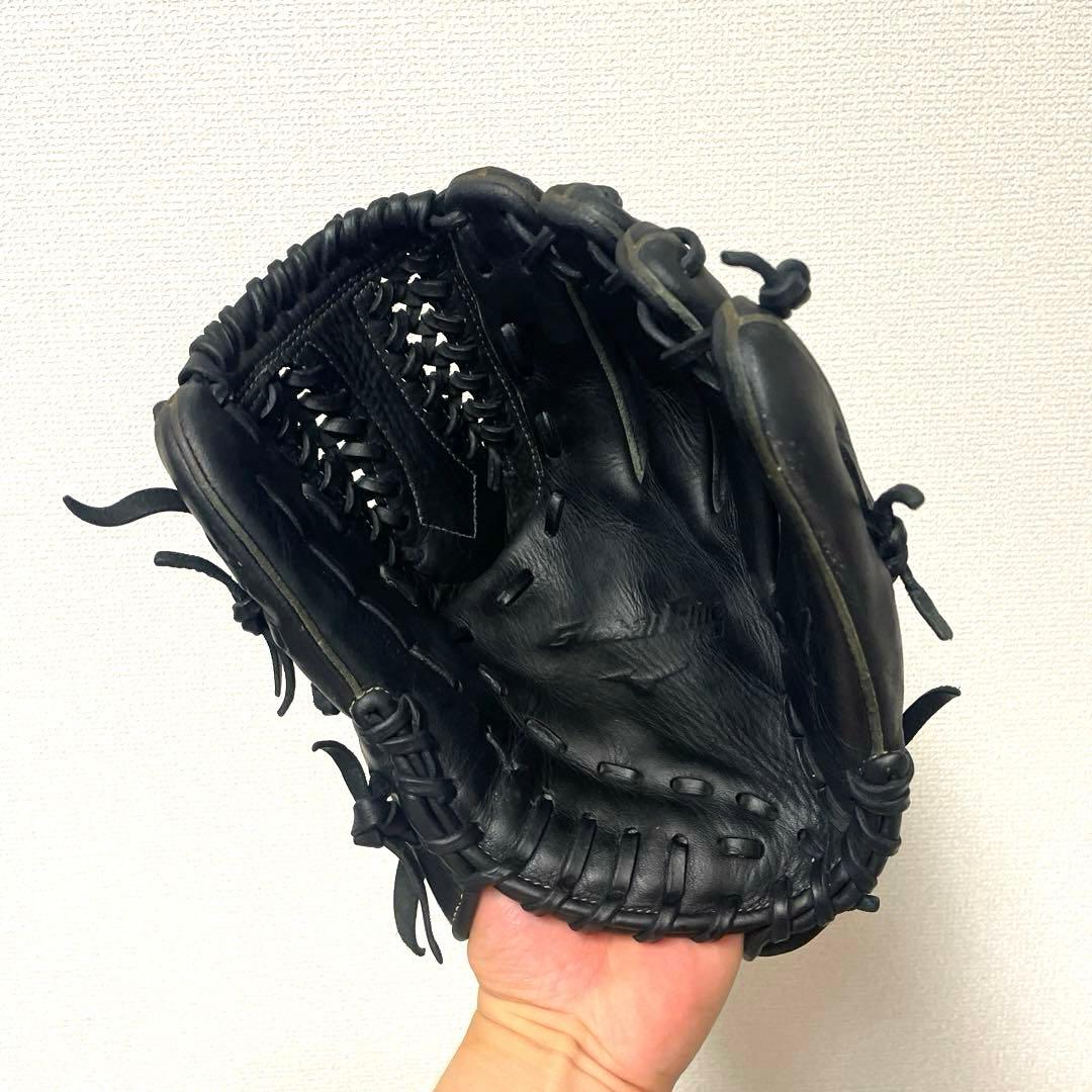 354 ミズノ グローバルエリート 型抜群 即戦力 軟式 少年 内野手用グローブ