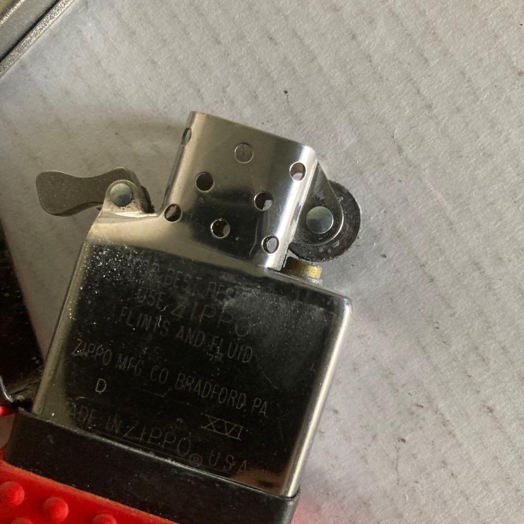 【ジッポーライター】2000年代？RED ZIP GUARD