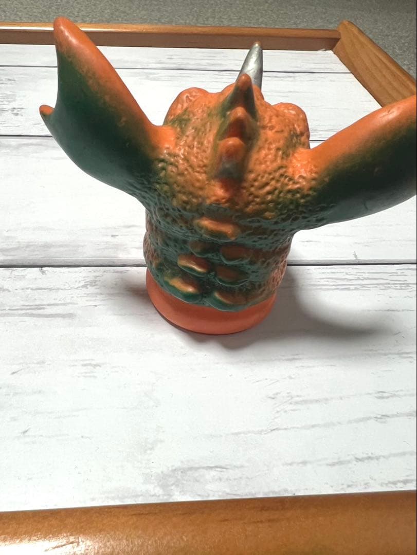 頭部のみ　昭和レトロ バラゴンソフビ ブルマァク