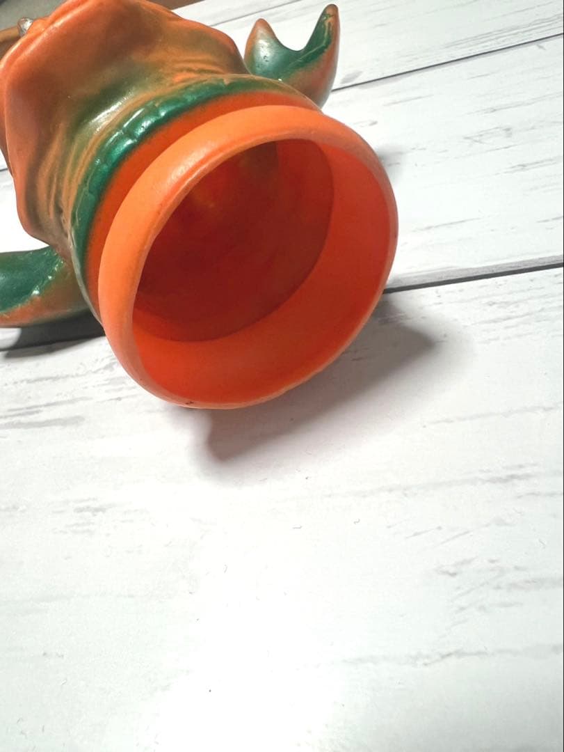 頭部のみ　昭和レトロ バラゴンソフビ ブルマァク