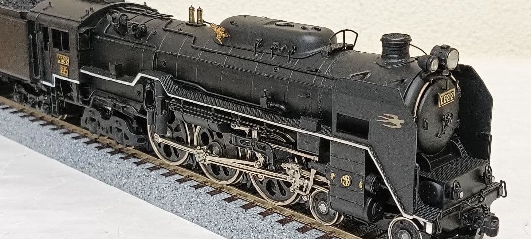 HOゲージ 天賞堂 Ｃ622号機蒸気機関車、NO.491、メンテナンス動作調整済