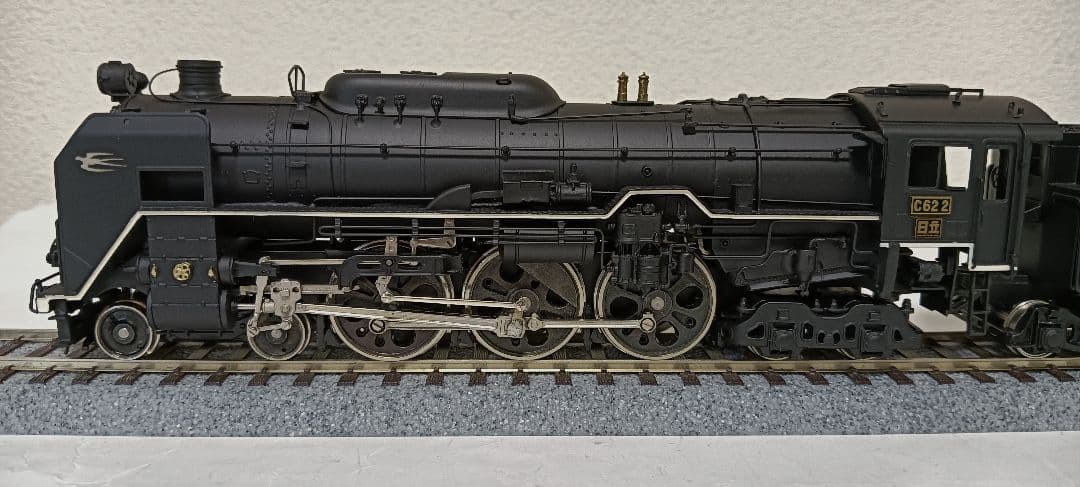 HOゲージ 天賞堂 Ｃ622号機蒸気機関車、NO.491、メンテナンス動作調整済