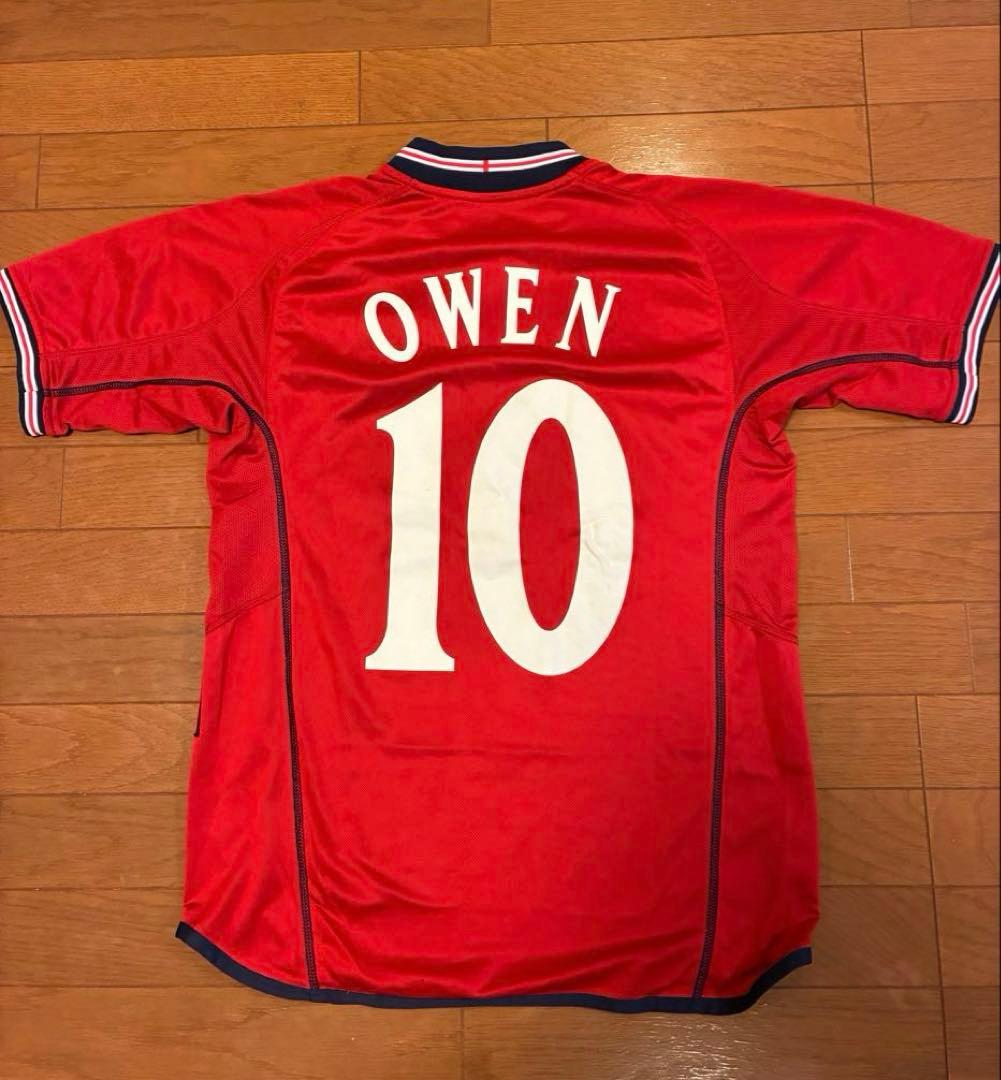 イングランド代表 オーウェン ユニフォーム