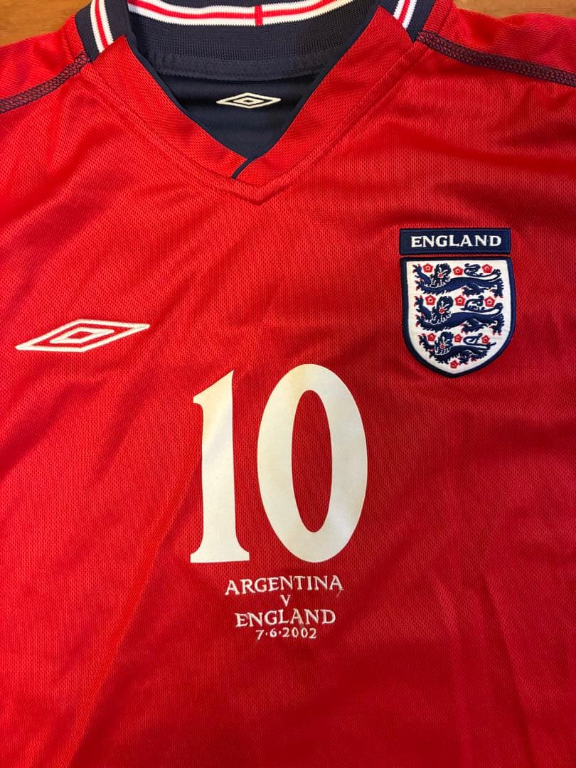 イングランド代表 オーウェン ユニフォーム