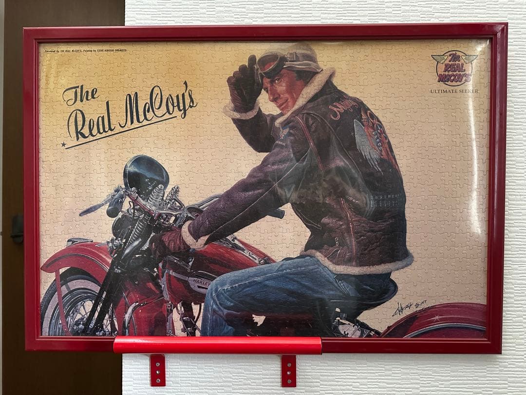 廃盤‼️岡本博‼️旧ザ•リアルマッコイズ‼️1996年‼️ジグソーパズル完成品‼️