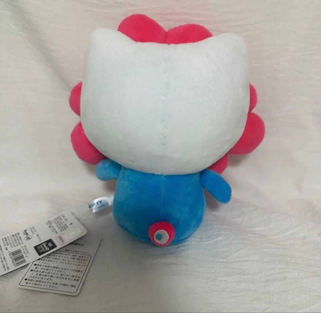 ＜美品＞会場限定カラー　ハローキティ　ミャクミャク　なりきりぬいぐるみ　M