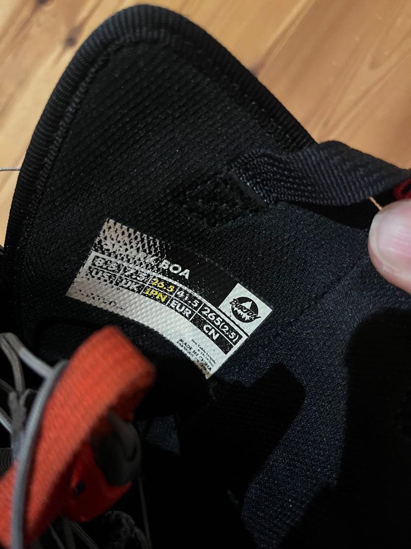 む*ぅ様 BURTON SHARK BOA 26.5センチ　バートン　メンズブー