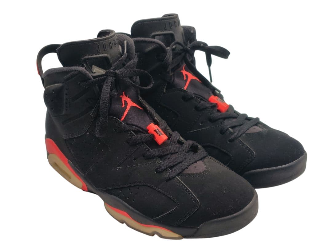 エアジョーダン6 ブラックair jordan6 black 29cm