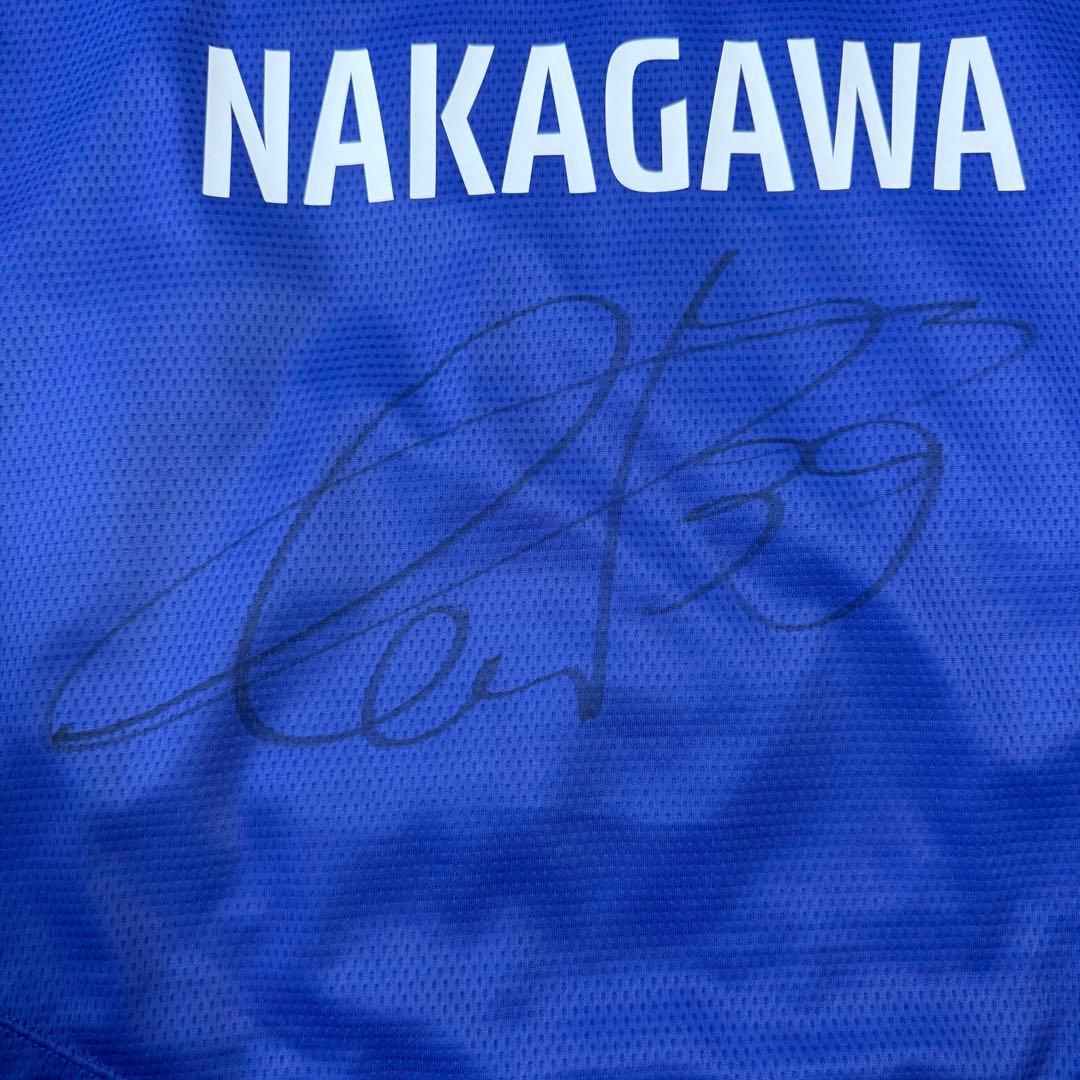 FC東京 仲川輝人 直筆サイン入り オーセンティック ユニフォーム L 2023