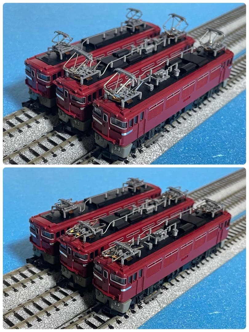 【4304】Nゲージ KATO ED75形電気機関車 3タイプセット