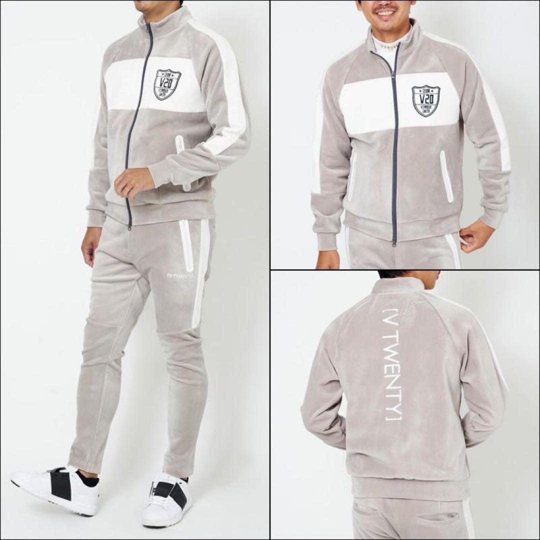 【美品】V12×LEONコラボ V20 セットアップ レオン Mサイズ レア希少